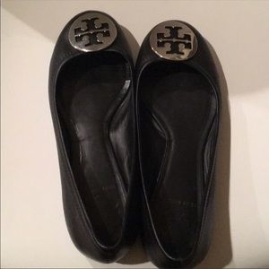 Tory Burch Original Black With Silver Emblem
